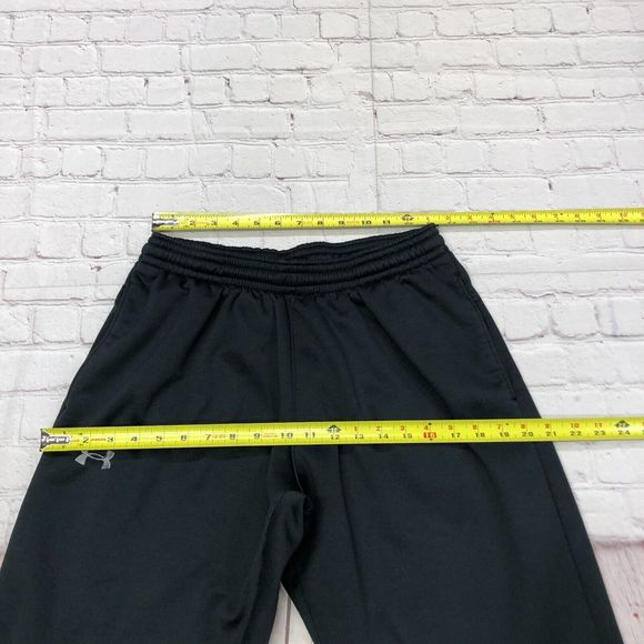 Under Armour Men Active Pants Sweatpants Size Medium Black B229 -30 - Picture 2 of 16